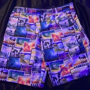 Board shorts beach themed